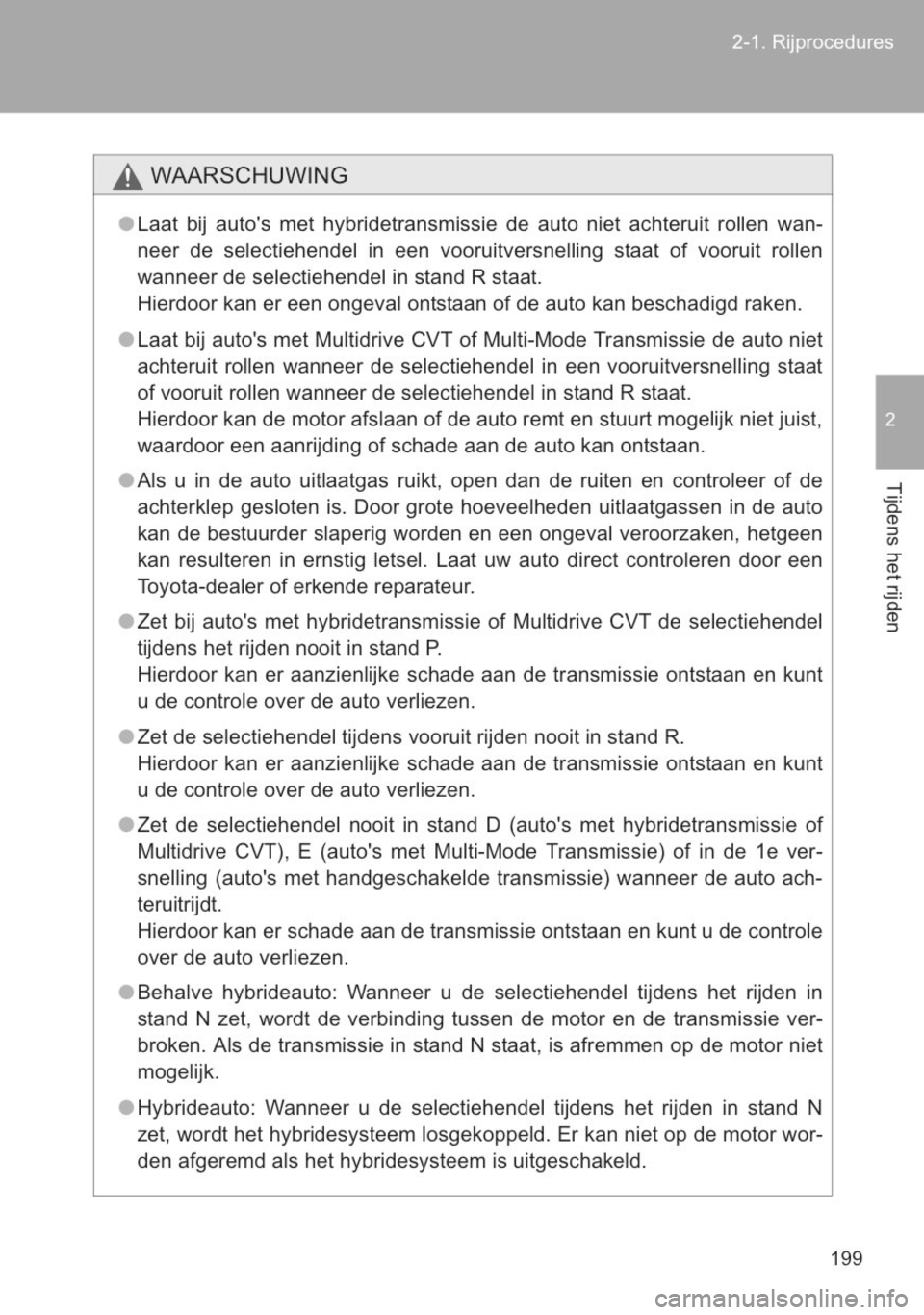 TOYOTA YARIS 2014  Instructieboekje (in Dutch) 