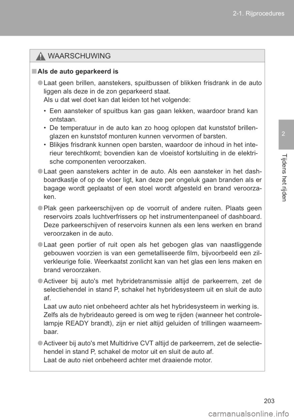 TOYOTA YARIS 2014  Instructieboekje (in Dutch) 