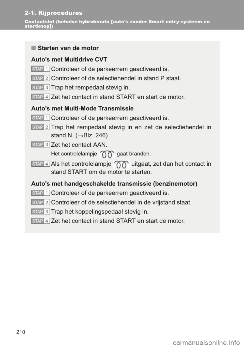 TOYOTA YARIS 2014  Instructieboekje (in Dutch) 