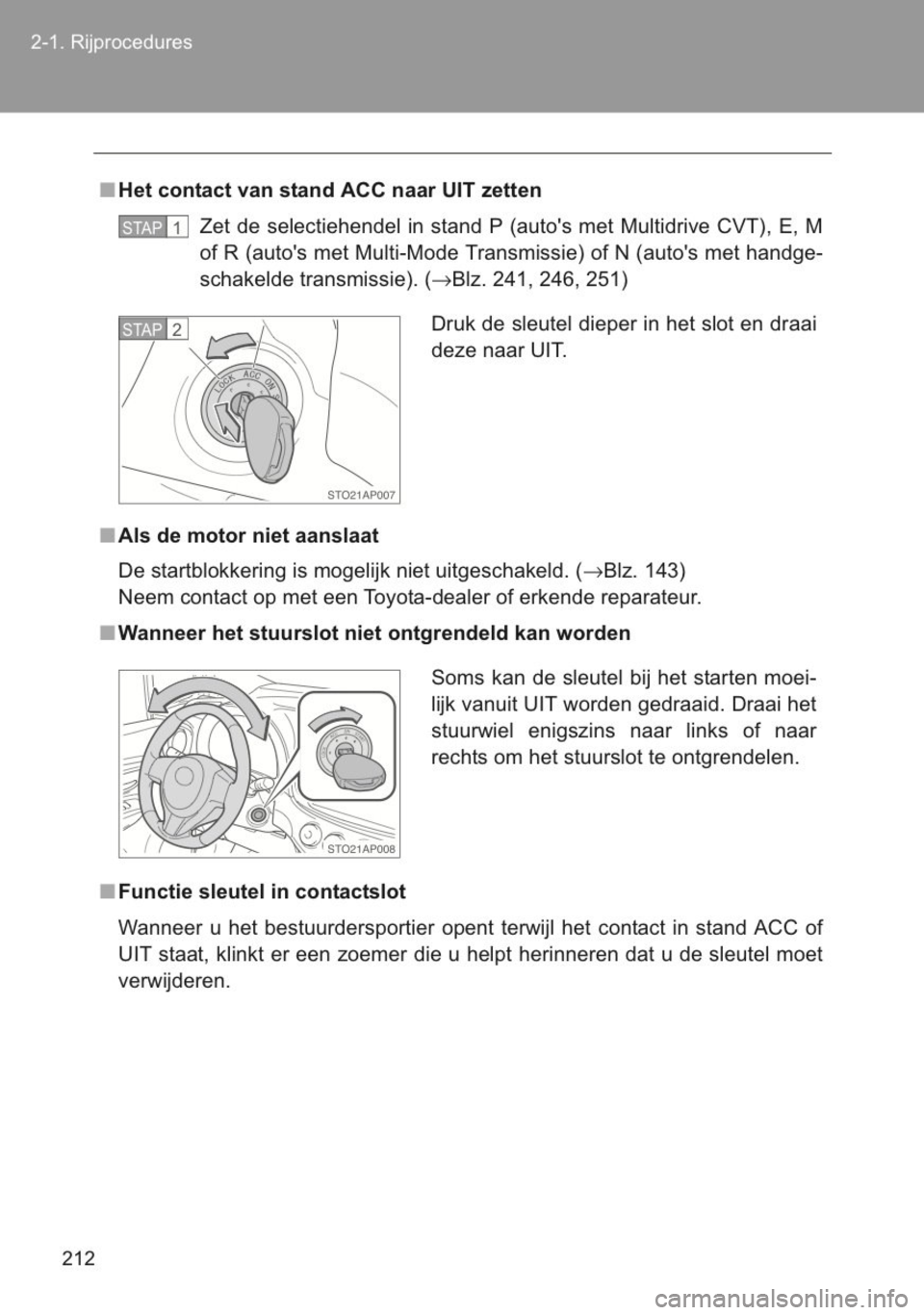 TOYOTA YARIS 2014  Instructieboekje (in Dutch) 
