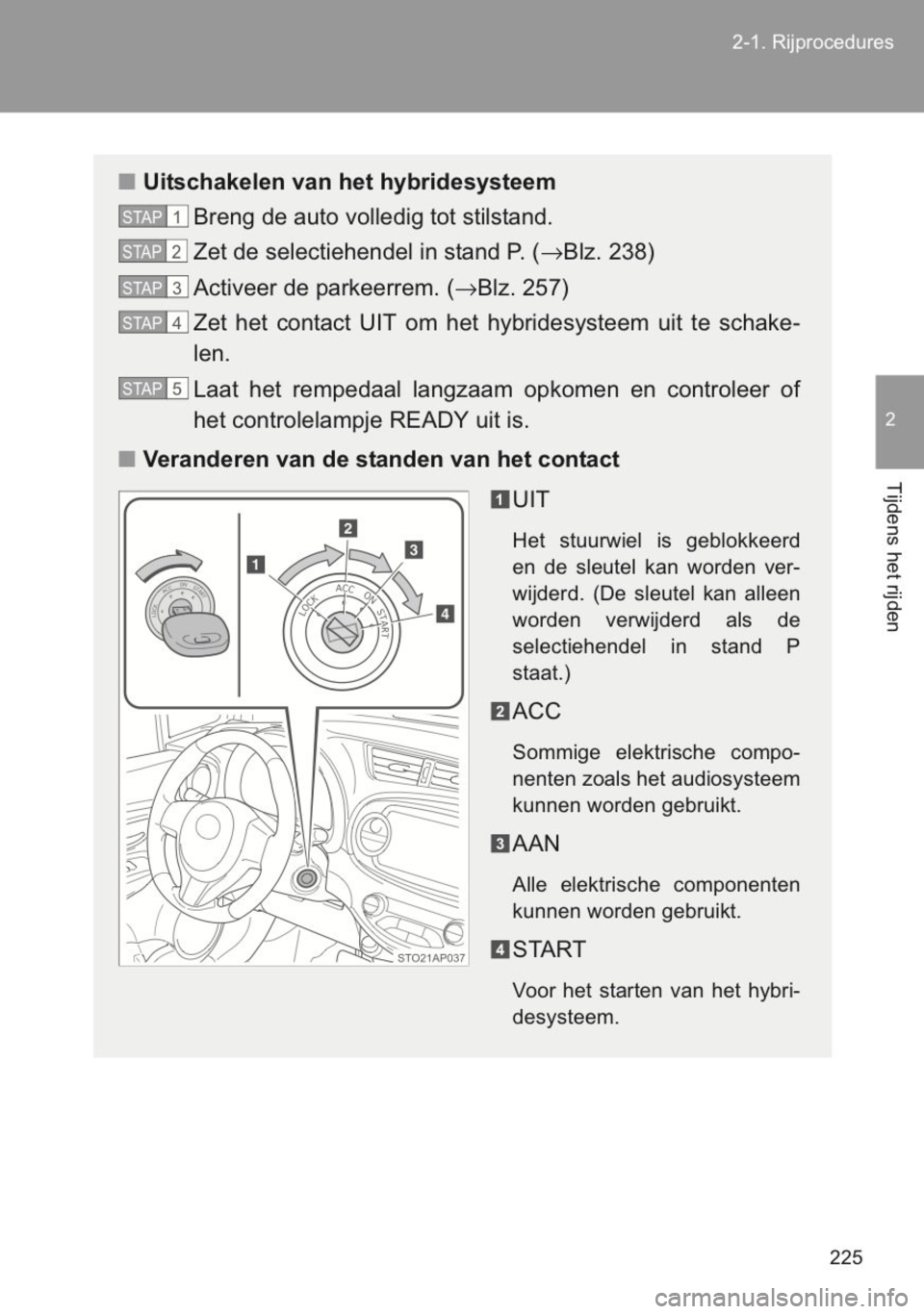 TOYOTA YARIS 2014  Instructieboekje (in Dutch) 