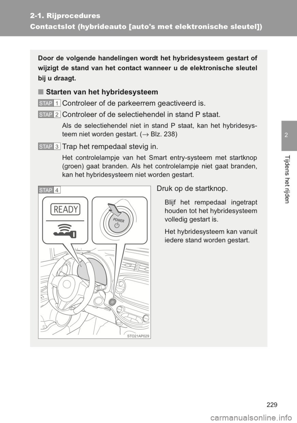 TOYOTA YARIS 2014  Instructieboekje (in Dutch) 