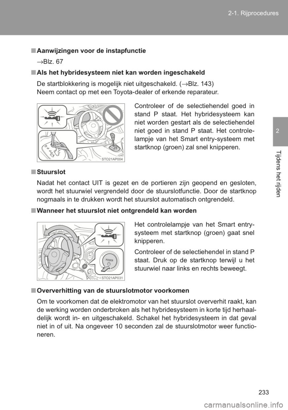 TOYOTA YARIS 2014  Instructieboekje (in Dutch) 
