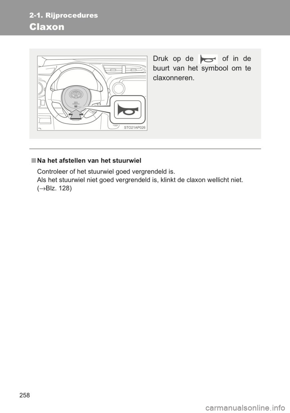 TOYOTA YARIS 2014  Instructieboekje (in Dutch) 
