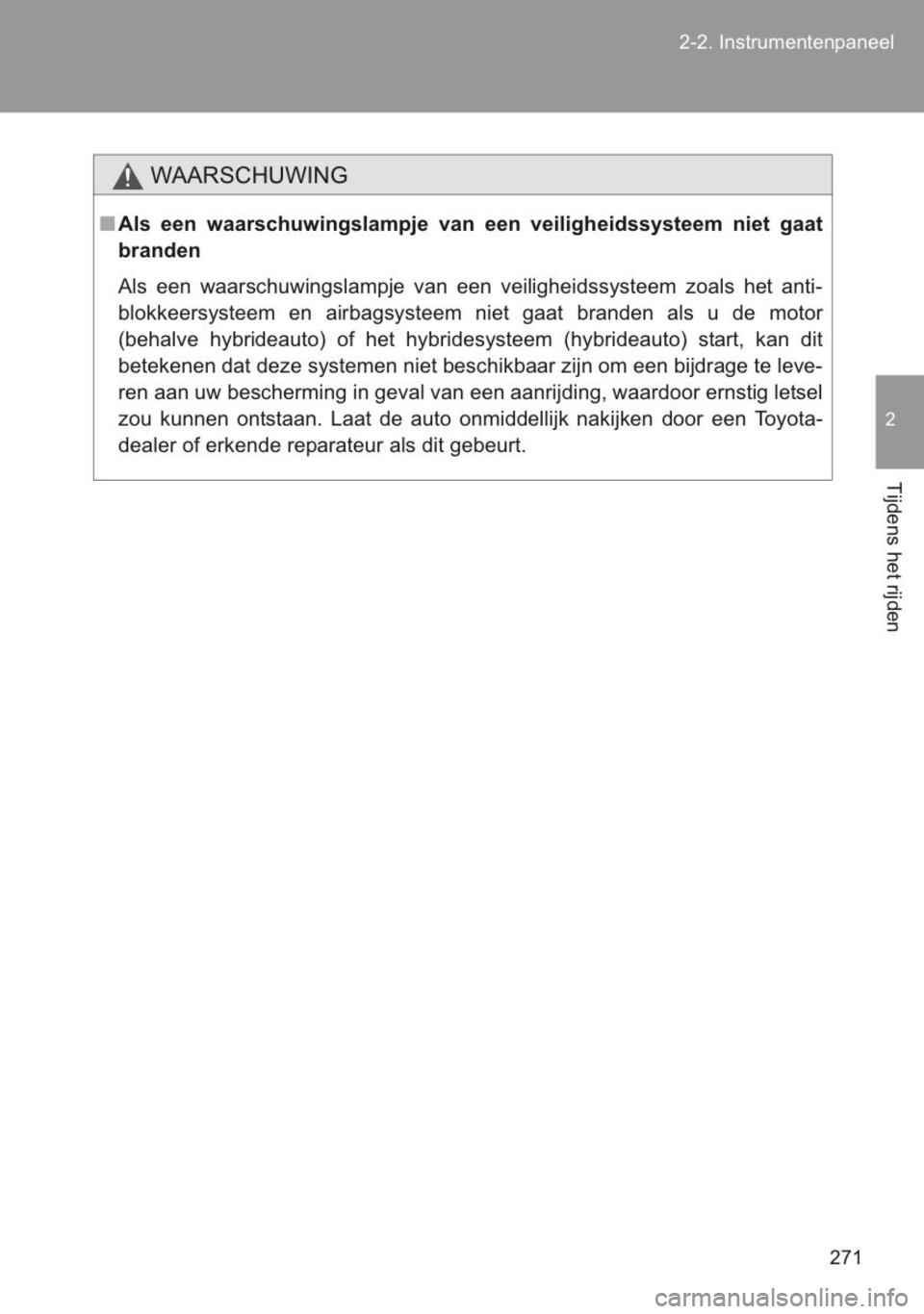 TOYOTA YARIS 2014  Instructieboekje (in Dutch) 