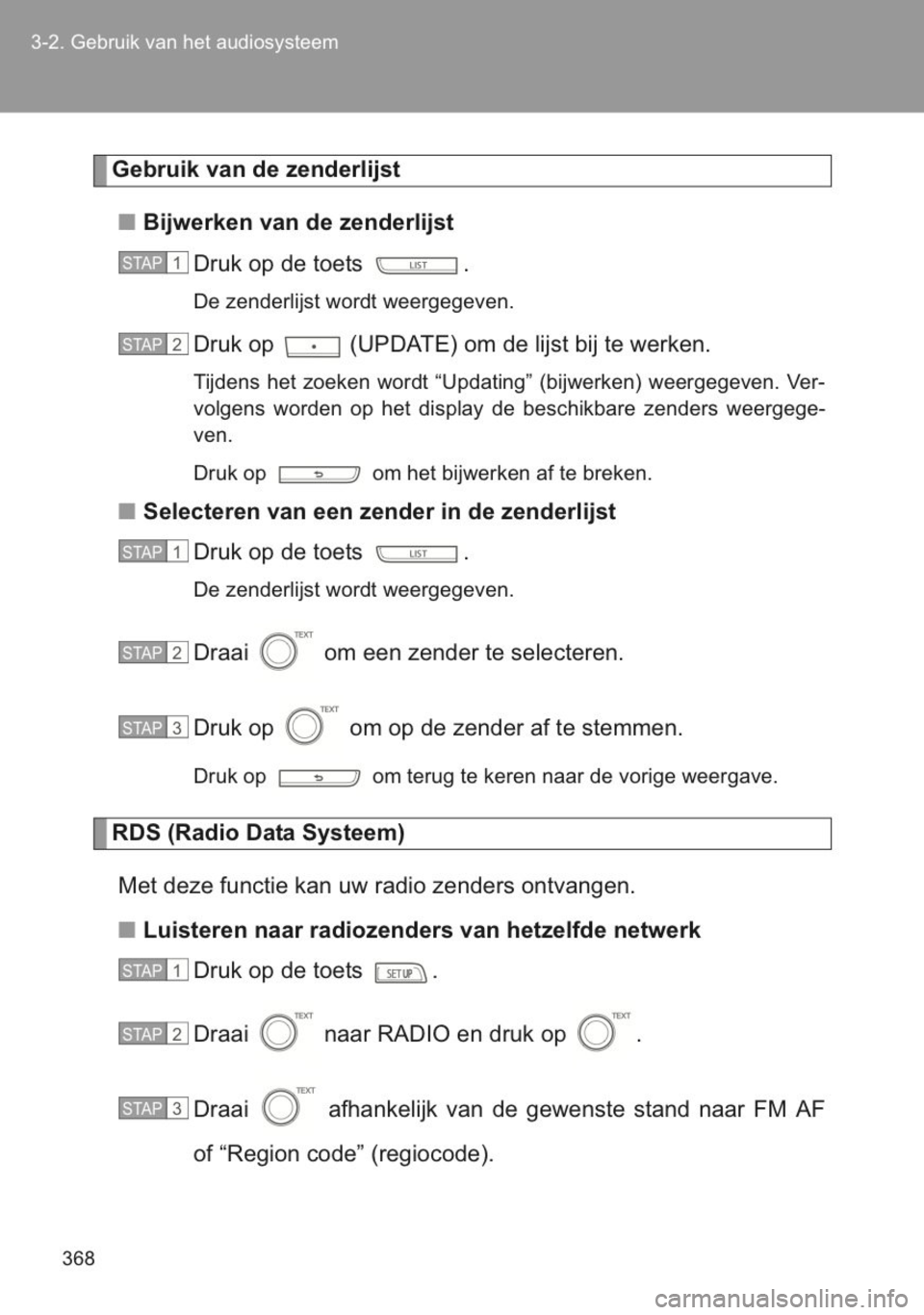 TOYOTA YARIS 2014 Instructieboekje (in Dutch) TOYOTA YARIS 2014 Instructieboekje (in Dutch)