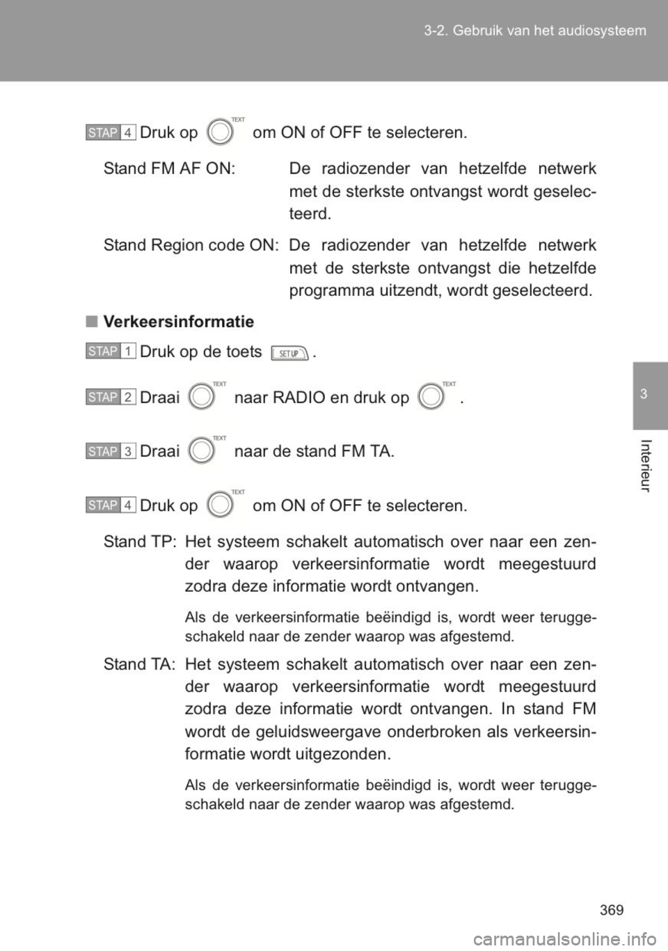 TOYOTA YARIS 2014  Instructieboekje (in Dutch) 