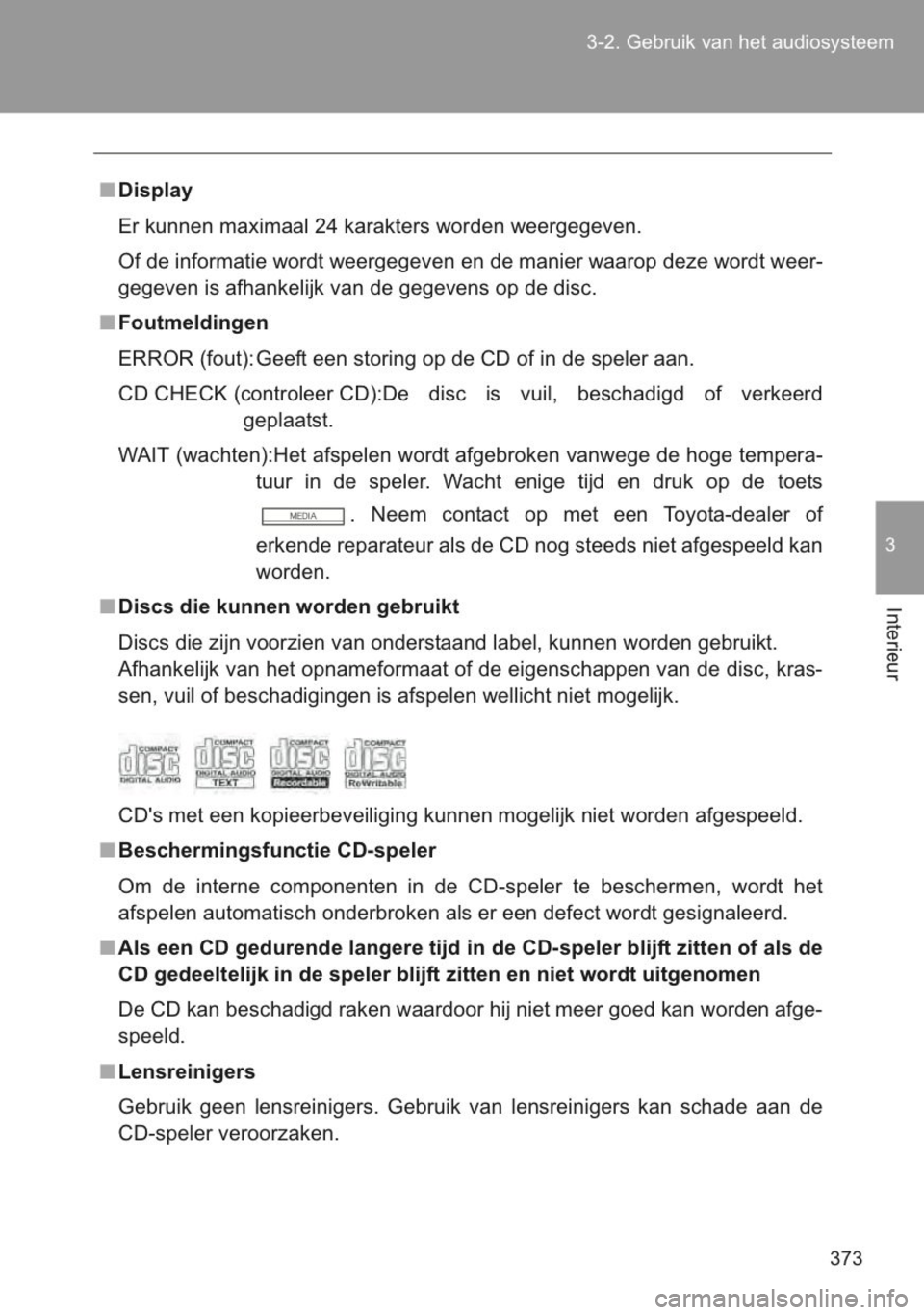 TOYOTA YARIS 2014  Instructieboekje (in Dutch) 