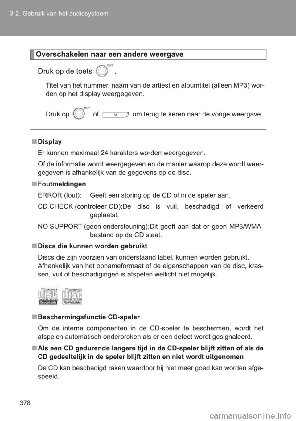 TOYOTA YARIS 2014  Instructieboekje (in Dutch) 