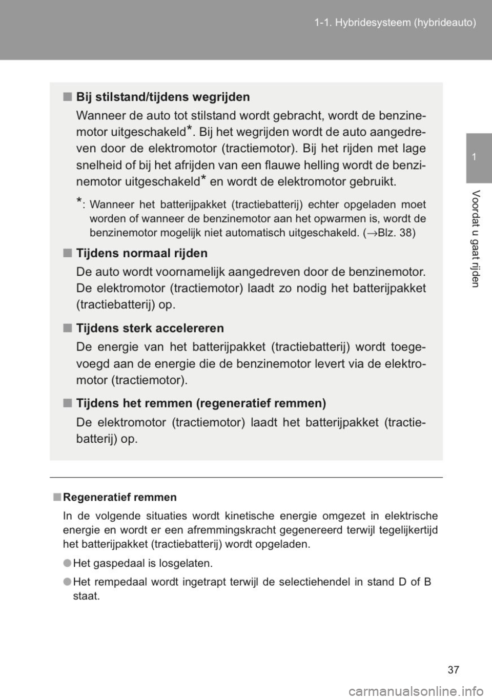 TOYOTA YARIS 2014 Instructieboekje (in Dutch) TOYOTA YARIS 2014 Instructieboekje (in Dutch)