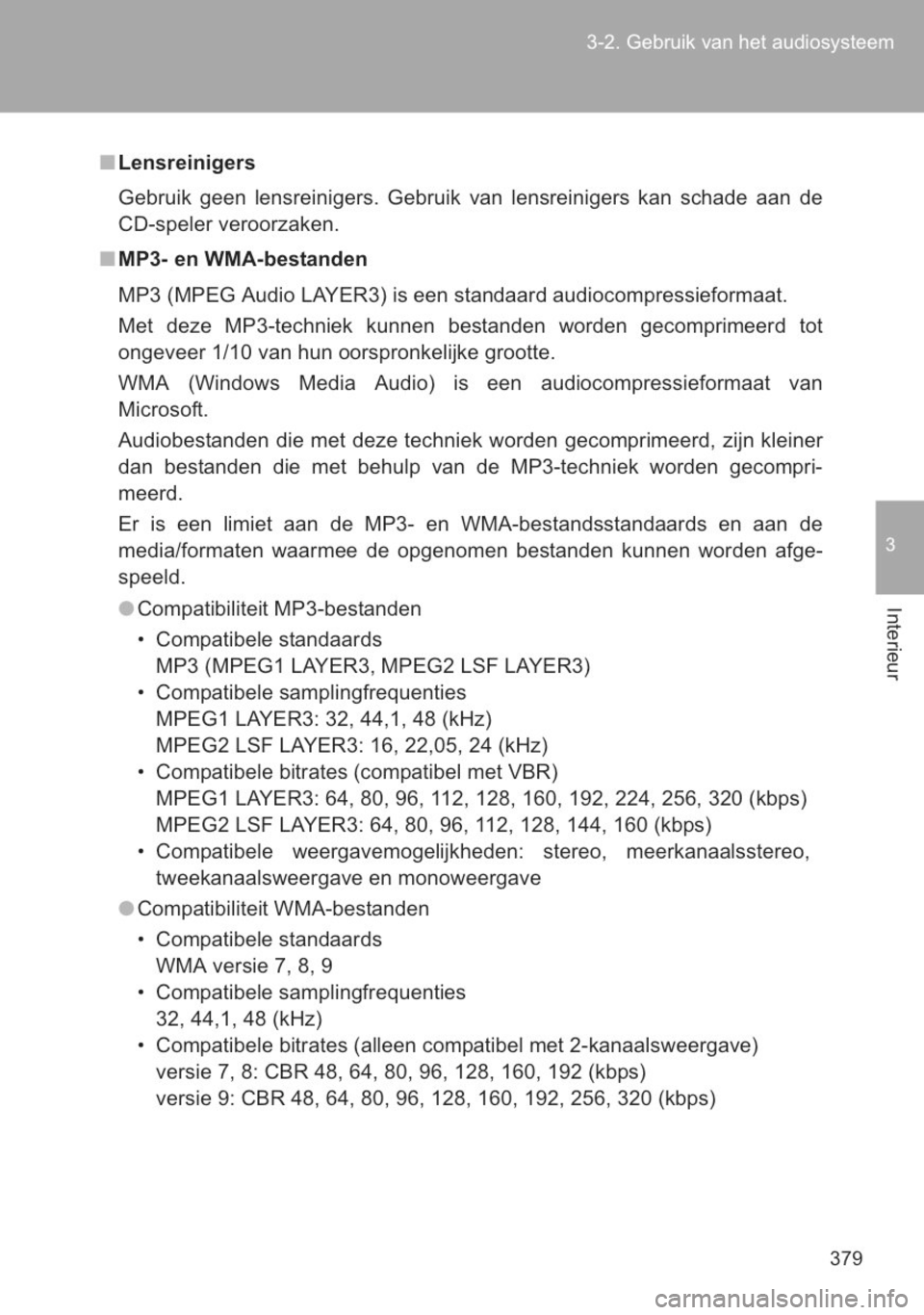 TOYOTA YARIS 2014 Instructieboekje (in Dutch) TOYOTA YARIS 2014 Instructieboekje (in Dutch)
