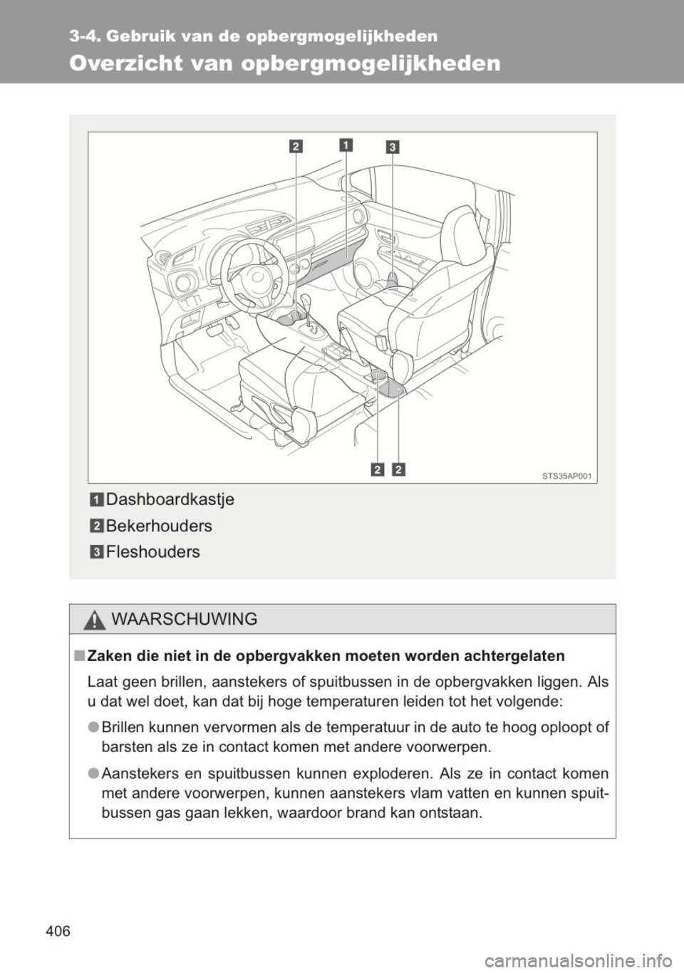 TOYOTA YARIS 2014 Instructieboekje (in Dutch) TOYOTA YARIS 2014 Instructieboekje (in Dutch)