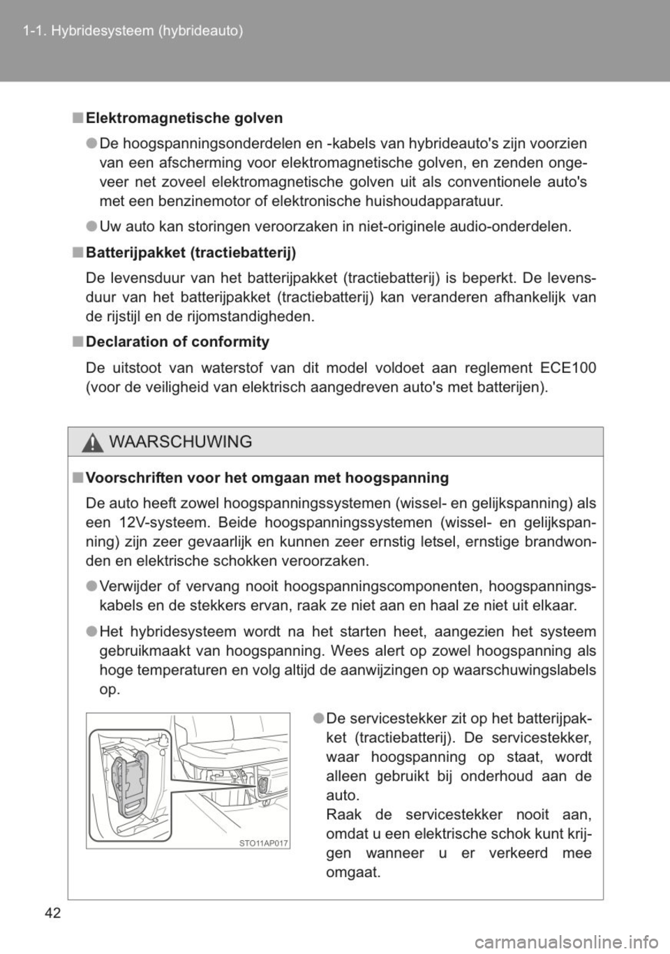 TOYOTA YARIS 2014 Instructieboekje (in Dutch) TOYOTA YARIS 2014 Instructieboekje (in Dutch)