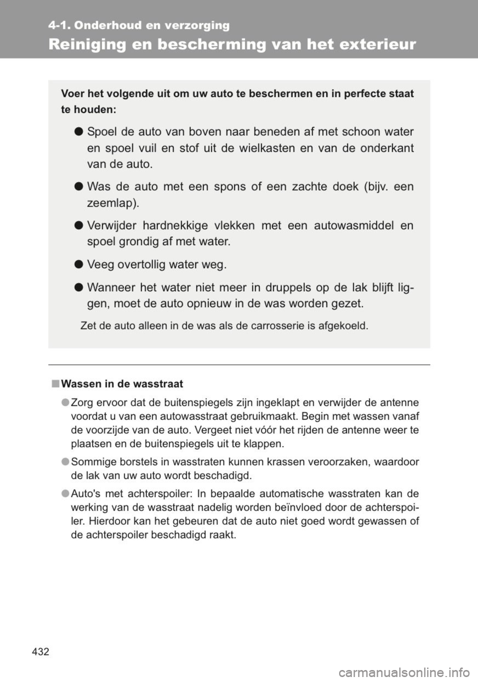 TOYOTA YARIS 2014 Instructieboekje (in Dutch) TOYOTA YARIS 2014 Instructieboekje (in Dutch)