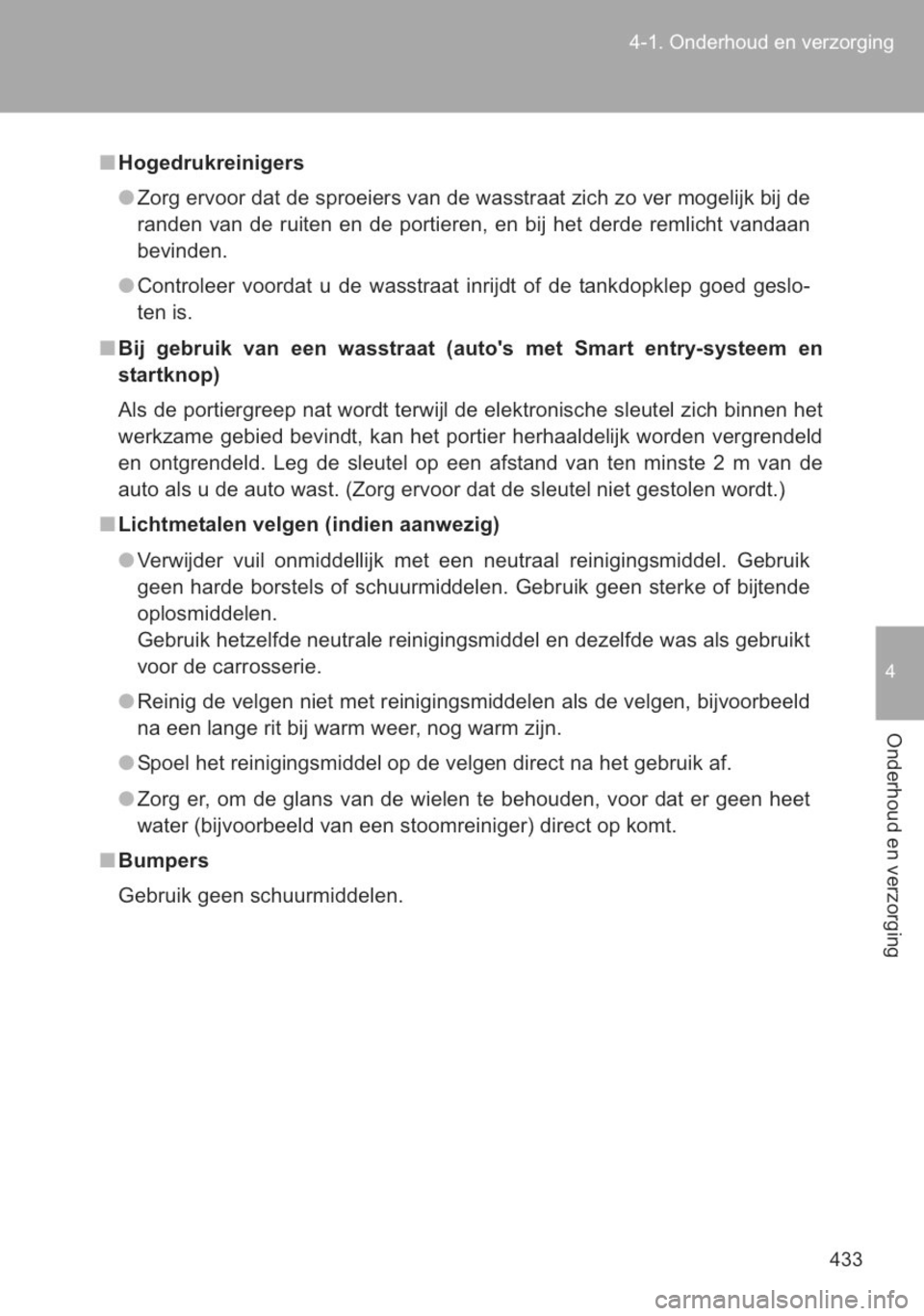 TOYOTA YARIS 2014 Instructieboekje (in Dutch) TOYOTA YARIS 2014 Instructieboekje (in Dutch)