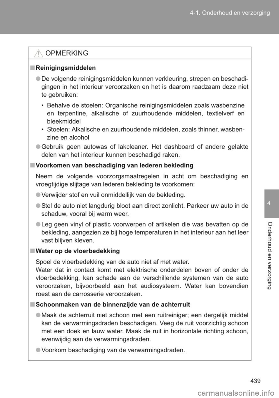 TOYOTA YARIS 2014  Instructieboekje (in Dutch) 