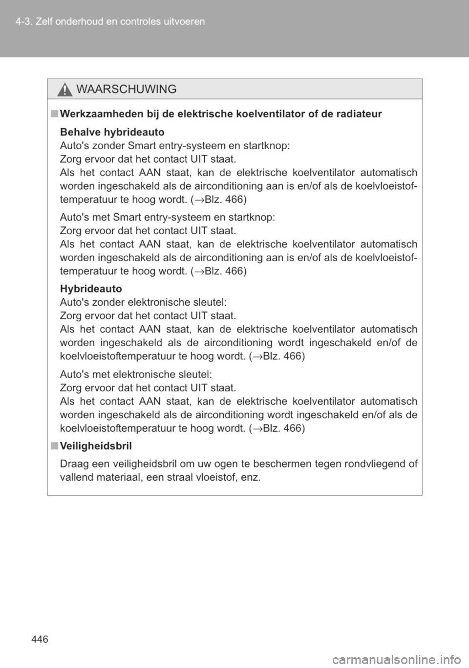 TOYOTA YARIS 2014  Instructieboekje (in Dutch) 