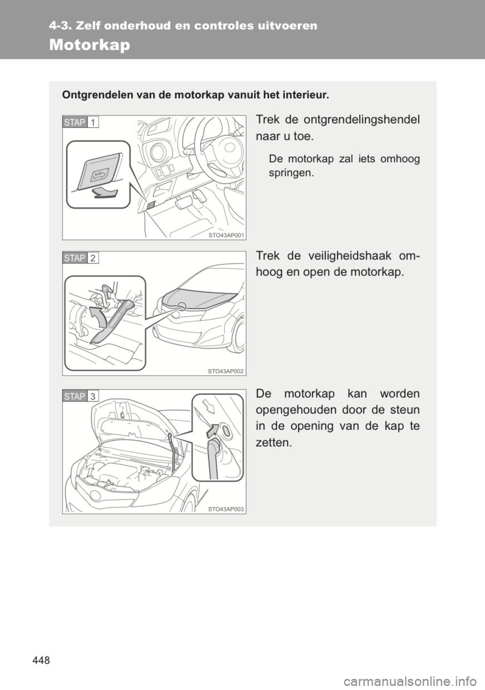 TOYOTA YARIS 2014  Instructieboekje (in Dutch) 