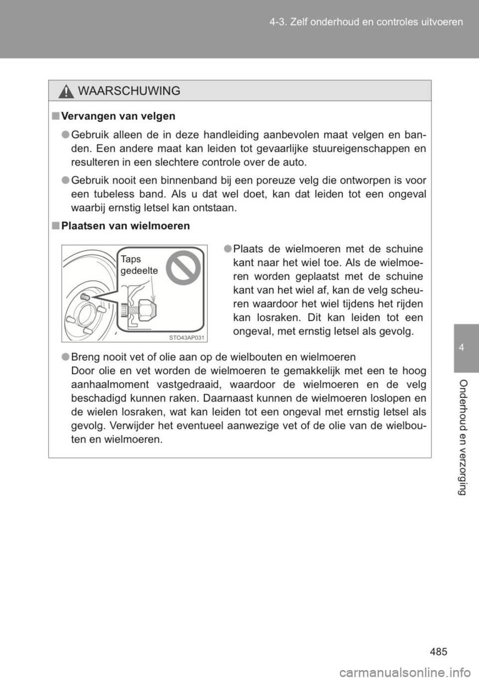 TOYOTA YARIS 2014  Instructieboekje (in Dutch) 