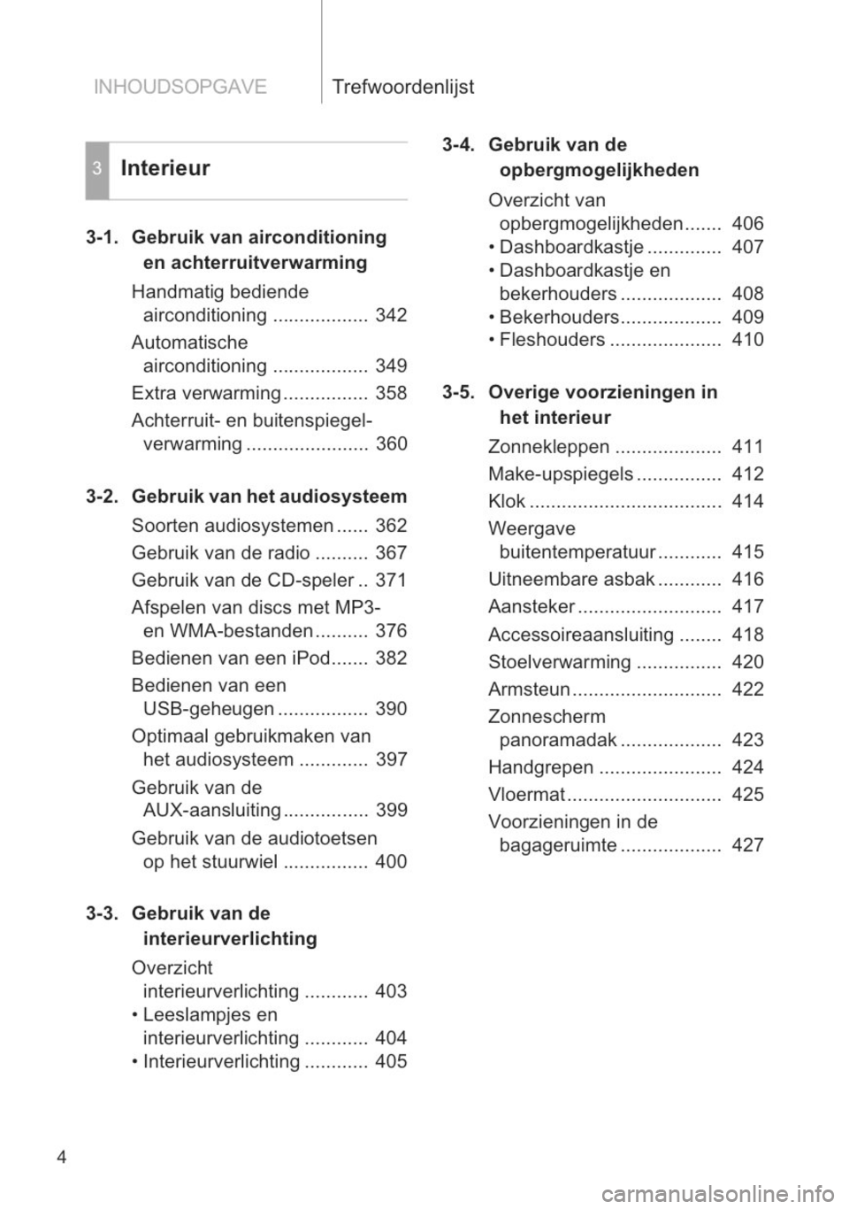 TOYOTA YARIS 2014  Instructieboekje (in Dutch) 