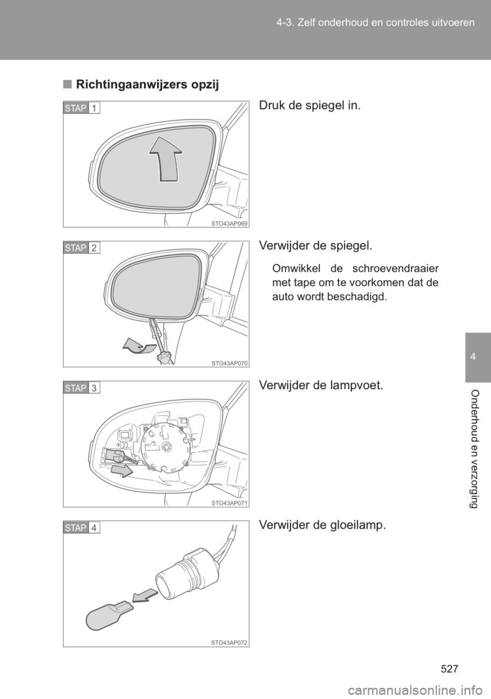 TOYOTA YARIS 2014  Instructieboekje (in Dutch) 