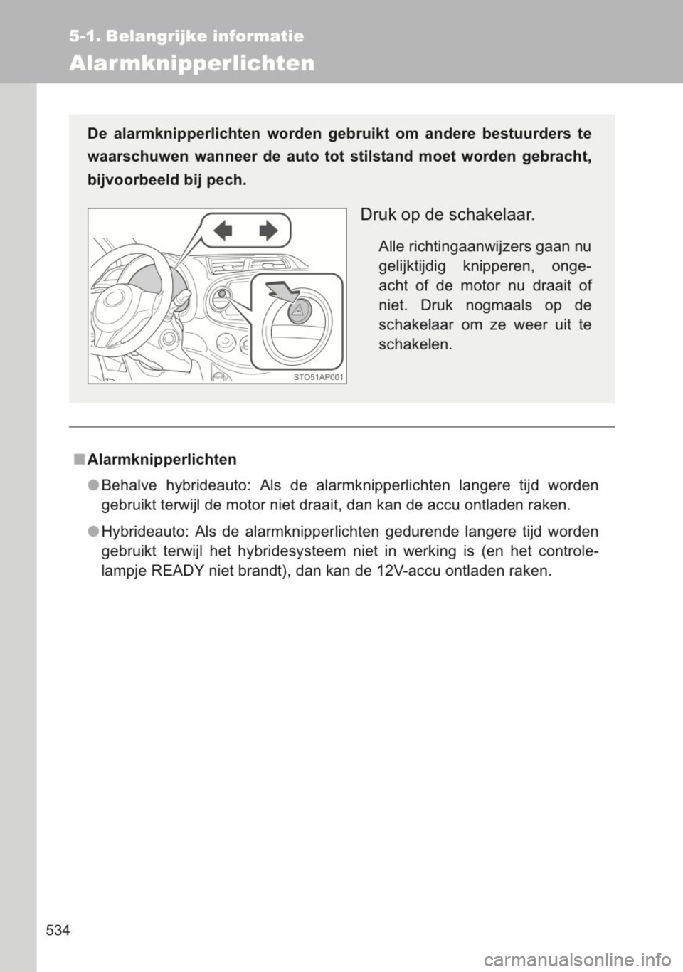 TOYOTA YARIS 2014 Instructieboekje (in Dutch) TOYOTA YARIS 2014 Instructieboekje (in Dutch)