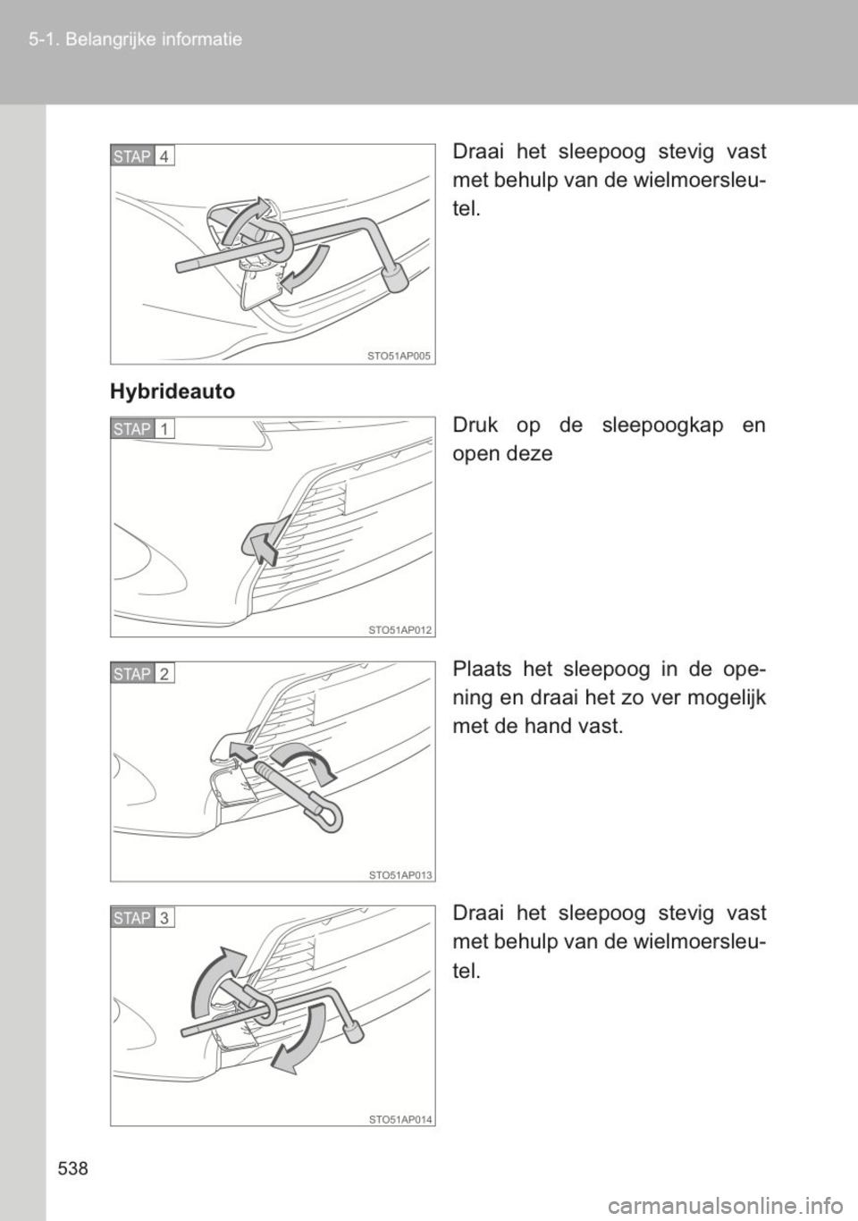 TOYOTA YARIS 2014 Instructieboekje (in Dutch) TOYOTA YARIS 2014 Instructieboekje (in Dutch)