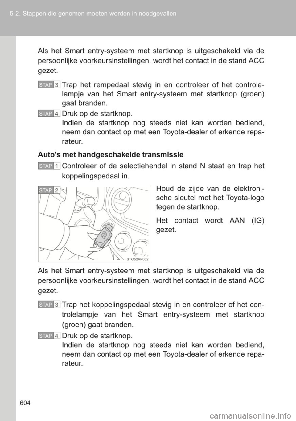 TOYOTA YARIS 2014 Instructieboekje (in Dutch) TOYOTA YARIS 2014 Instructieboekje (in Dutch)