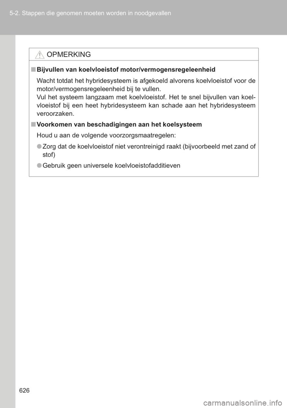 TOYOTA YARIS 2014  Instructieboekje (in Dutch) 