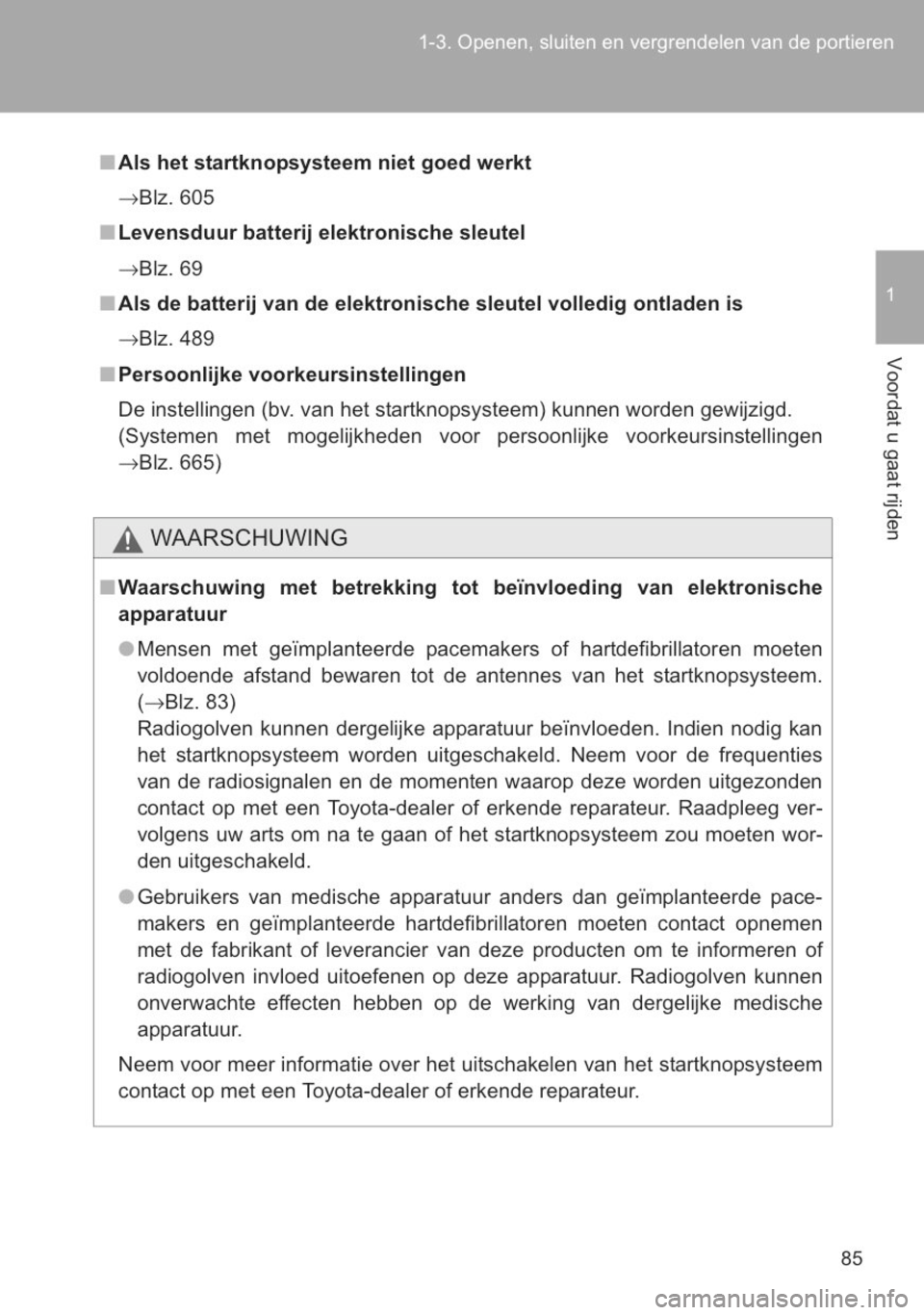 TOYOTA YARIS 2014 Instructieboekje (in Dutch) TOYOTA YARIS 2014 Instructieboekje (in Dutch)