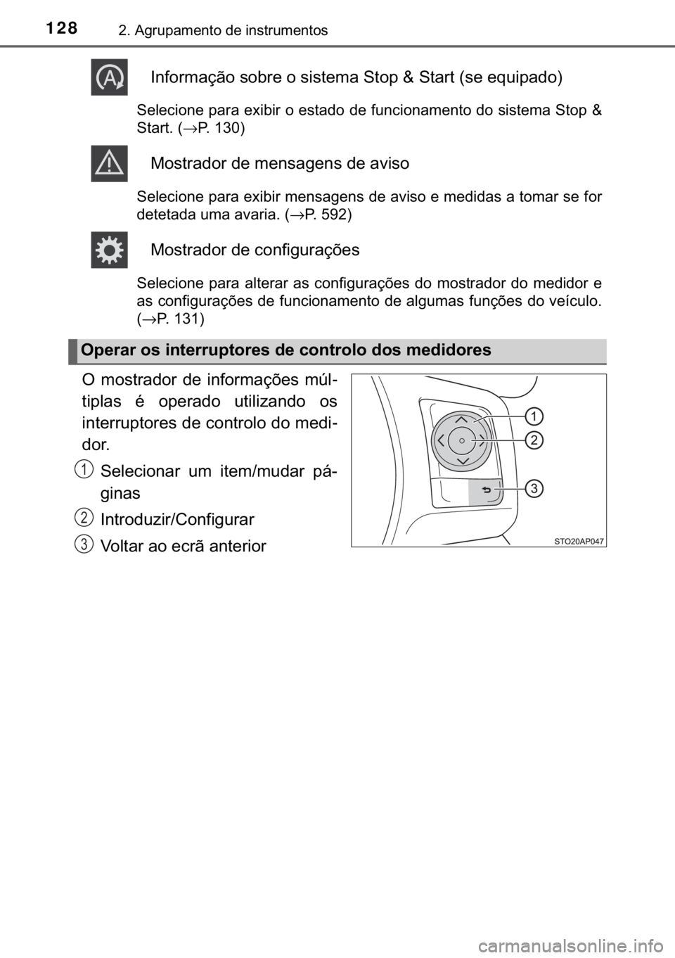 TOYOTA YARIS HATCHBACK 2019  Manual de utilização (in Portuguese) 128����$�J�U�X�S�D�P�H�Q�W�R��G�H��L�Q�V�W�U�X�P�H�Q�W�R�V
<002c005100490052005500500044006f006d00520003005600520045005500480003005200030056004c005600570048005000440003003600570052005300030009000