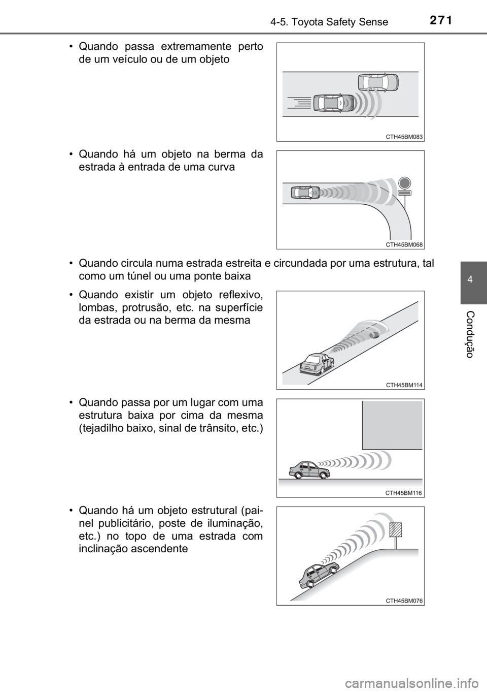 TOYOTA YARIS HATCHBACK 2017  Manual de utilização (in Portuguese) 271������7�R�\�R�W�D��6�D�I�H�W�\��6�H�Q�V�H
�
�&�R�Q�G�X�o�m�R
�