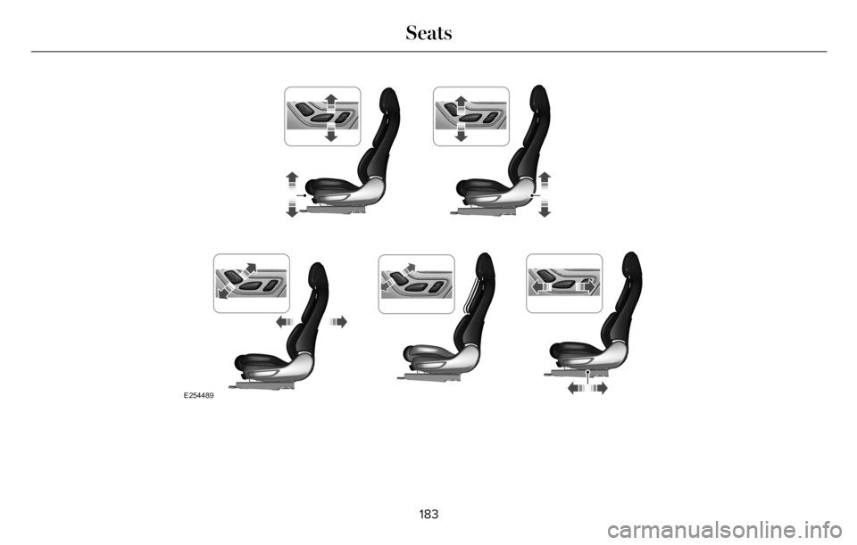 LINCOLN AVIATOR 2023 Owners Manual E254489
183
Seats LINCOLN AVIATOR 2023 Owners Manual E254489
183
Seats