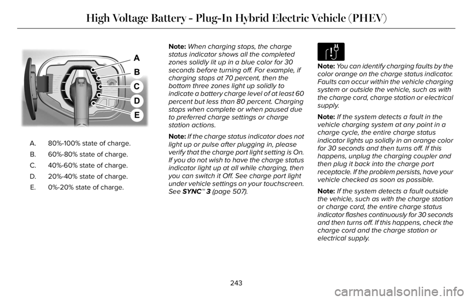 LINCOLN AVIATOR 2023 Owners Manual E301E301E301E301E301E301E3E301E301330101971971971971971971979197
80%-100% state of charge. A.
60%-80% state of charge. B.
40%-60% state of charge. C.
20%-40% state of charge. D.
0%-20% state of charge LINCOLN AVIATOR 2023 Owners Manual E301E301E301E301E301E301E3E301E301330101971971971971971971979197
80%-100% state of charge. A.
60%-80% state of charge. B.
40%-60% state of charge. C.
20%-40% state of charge. D.
0%-20% state of charge