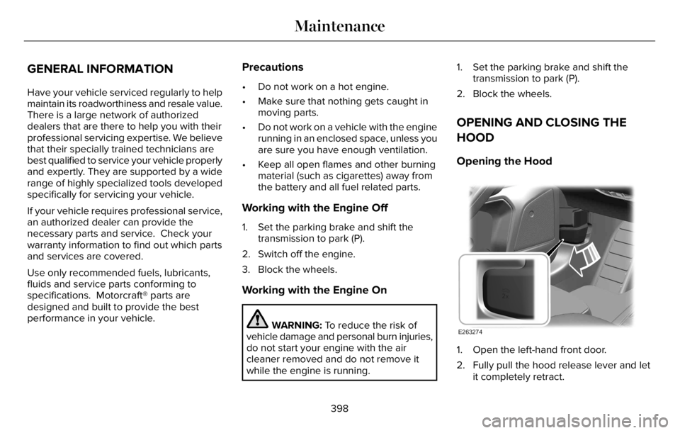 LINCOLN AVIATOR 2023 Owners Guide GENERAL INFORMATION
Have your vehicle serviced regularly to help
maintain its roadworthiness and resale value.
There is a large network of authorized
dealers that are there to help you with their
prof LINCOLN AVIATOR 2023 Owners Guide GENERAL INFORMATION
Have your vehicle serviced regularly to help
maintain its roadworthiness and resale value.
There is a large network of authorized
dealers that are there to help you with their
prof