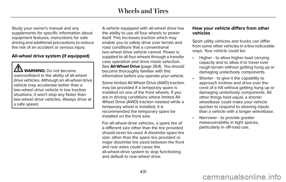 LINCOLN AVIATOR 2023 Owners Manual Study your owner's manual and any
supplements for specific information about
equipment features, instructions for safe
driving and additional precautions to reduce
the risk of an accident or serio LINCOLN AVIATOR 2023 Owners Manual Study your owner's manual and any
supplements for specific information about
equipment features, instructions for safe
driving and additional precautions to reduce
the risk of an accident or serio