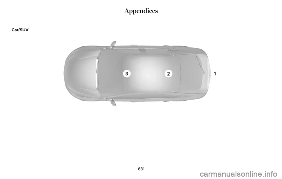 LINCOLN AVIATOR 2023  Owners Manual Car/SUV
E239120
631
Appendices 