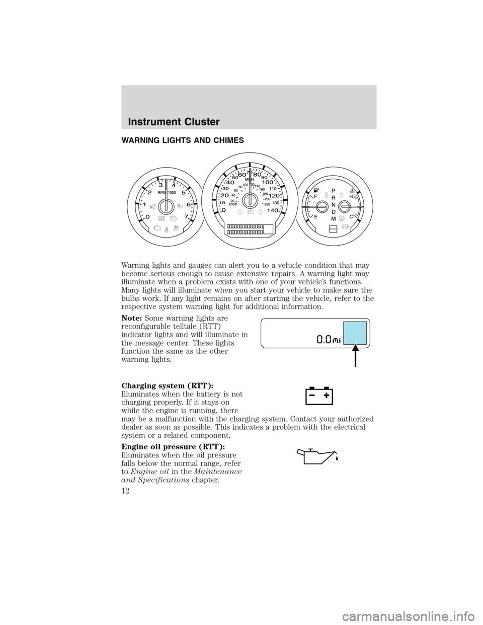 LINCOLN MKS 2010  Owners Manual WARNING LIGHTS AND CHIMES
Warning lights and gauges can alert you to a vehicle condition that may
become serious enough to cause extensive repairs. A warning light may
illuminate when a problem exists