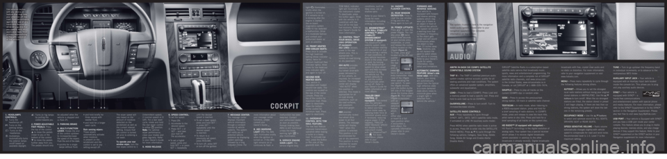LINCOLN NAVIGATOR 2012 Quick Reference Guide LINCOLN NAVIGATOR 2012 Quick Reference Guide