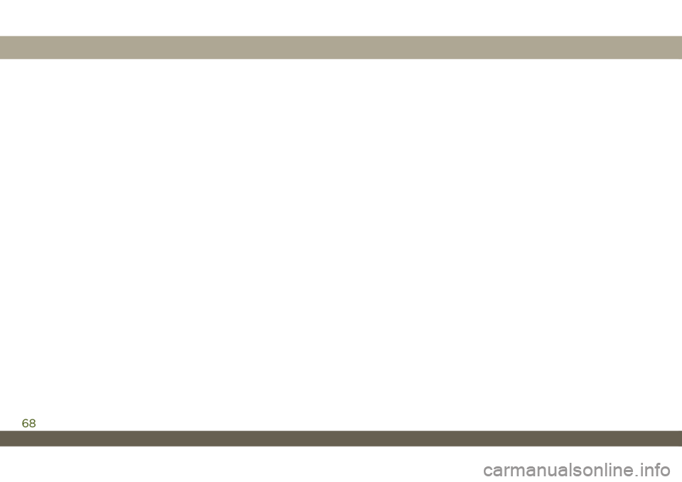 JEEP WRANGLER UNLIMITED 2019 Libretto Uso Manutenzione (in Italian) 68 JEEP WRANGLER UNLIMITED 2019 Libretto Uso Manutenzione (in Italian) 68