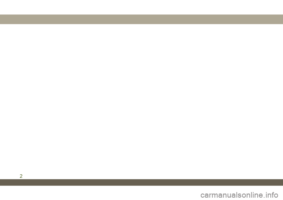 JEEP WRANGLER UNLIMITED 2019 Notice dentretien (in French) 2 JEEP WRANGLER UNLIMITED 2019 Notice dentretien (in French) 2