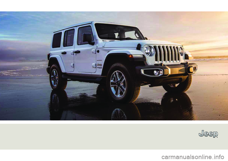 JEEP WRANGLER UNLIMITED 2020 Manual de Uso e Manutenção (in Portuguese) JEEP WRANGLER UNLIMITED 2020 Manual de Uso e Manutenção (in Portuguese)