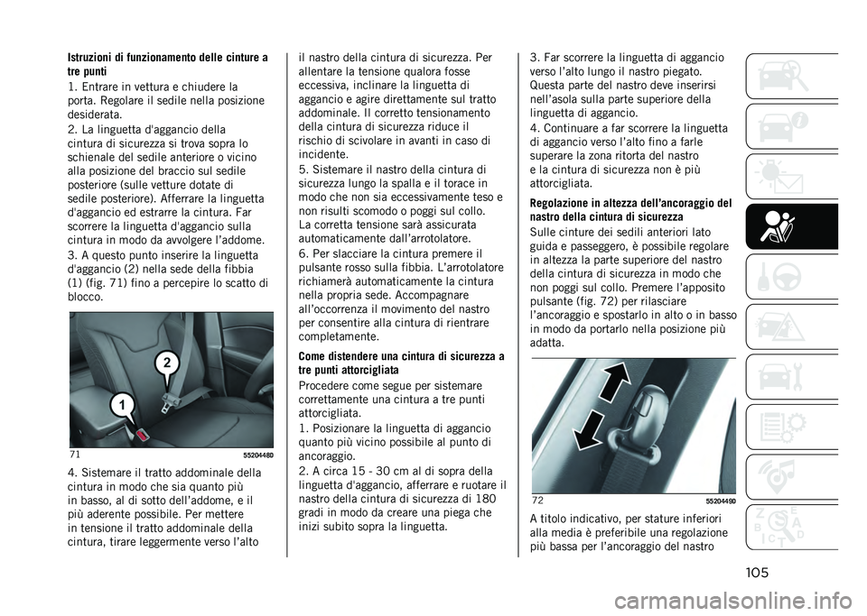 JEEP COMPASS 2021  Libretto Uso Manutenzione (in Italian) ������������
� �� �#��
����
��!��
�� ���	�	� ���
���� �
��� � ��
��
�C� �2��
��	�� �� ���
�
���	 � �������� ��	
����
�	� �-�����	��