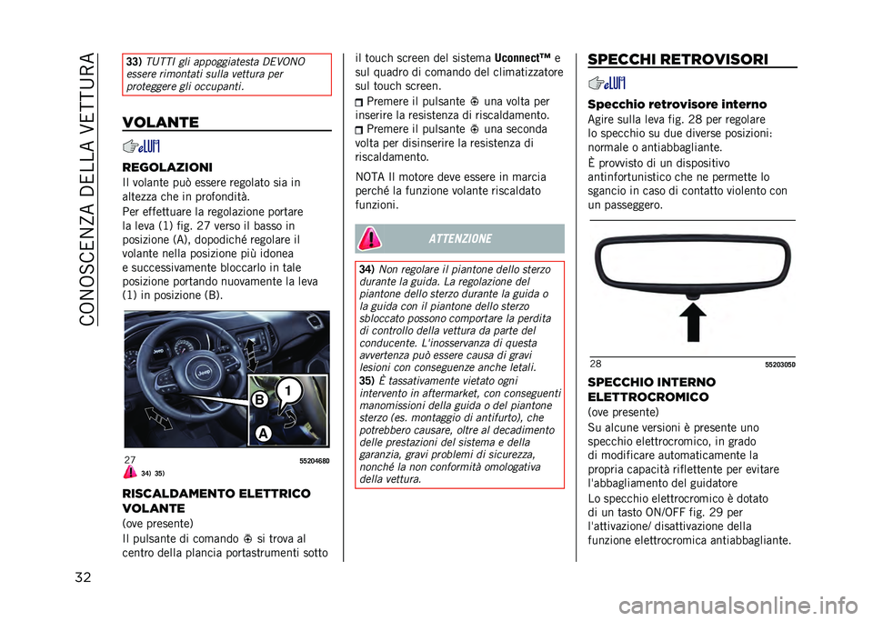 JEEP COMPASS 2021  Libretto Uso Manutenzione (in Italian) ���.��.�#��2��Q���$�2�����F�2�:�:�;�-�
�� �;�;�(
�6�.�6�6� ��� �����������
�� �<�(�7�,�$�,
��
�
��� ��������� �
���� ������� ���
�������