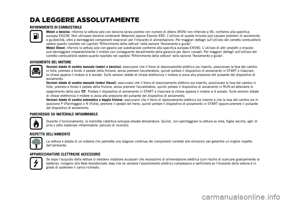 JEEP COMPASS 2021  Libretto Uso Manutenzione (in Italian) �� ������� ����	��
�����
��
�0��)��0������� �1� ����2��+���2���
������ � ���
���
�
�+ ��������� ��	 ���
�
���	 ���� ��� �����