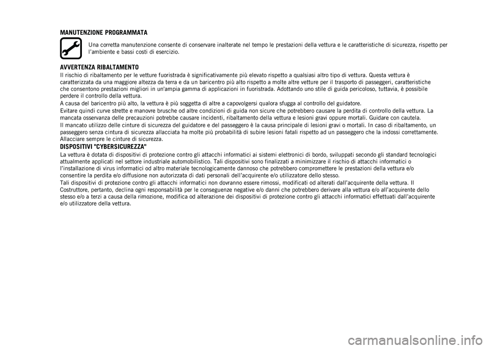 JEEP COMPASS 2021  Libretto Uso Manutenzione (in Italian) ��
���������� �/�0��5�0�
���
��
�;��	 ������
�
�	 �
�	���
������� �������
� �� ��������	�� ���	��
���	�
� ��� �
��
�� �� �����
�	��