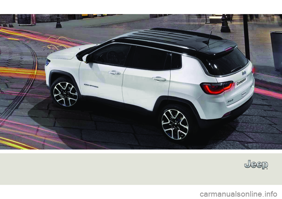 JEEP COMPASS 2020  Owner handbook (in English) 