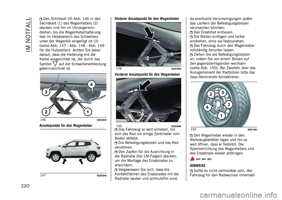 JEEP COMPASS 2021  Betriebsanleitung (in German) ���/��1�9�-��&�)�)
��� ��� �
��
���	�	�� �:�N�; �&��� �J�N�O �� ���
�
���
�	���� �:�J�; ���	 �+�����
�����	 �:�>�;
�	������ ��� ��
� �� �C�
�� ��