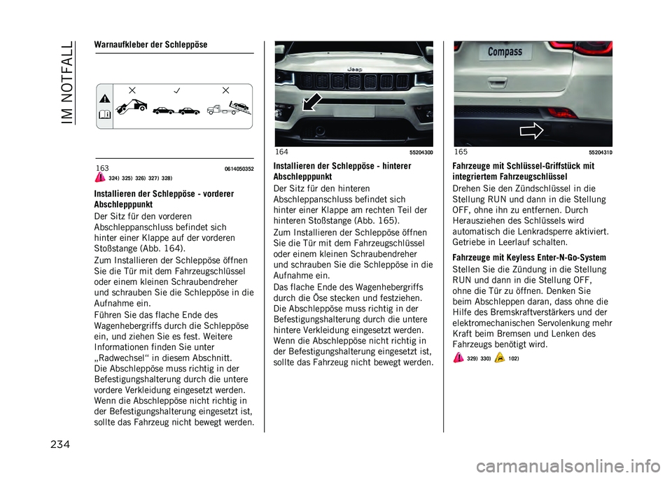 JEEP COMPASS 2021  Betriebsanleitung (in German) ���/��1�9�-��&�)�)
��� �2���
��	�%�#����� ��� �� ������3��
�J�O�L
�A�H�G�E�A�D�A�C�D�B�C�B�E�5 �C�B�D�5 �C�B�H�5 �C�B�F�5 �C�B�L�5
��
����������
 ��� �� ����