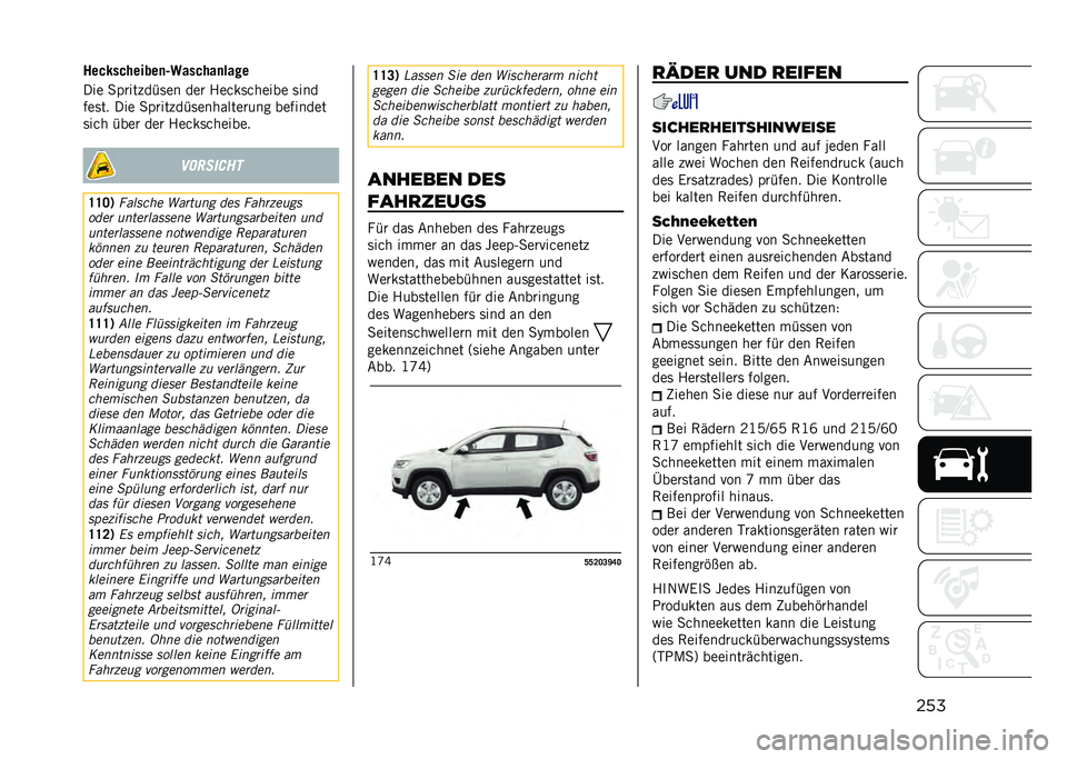 JEEP COMPASS 2021  Betriebsanleitung (in German) ������ �#�� ������
�9�2��� ���
����
��� �
����� ���	�� ��� �4����	��
���� �	���
���	�� ��� �
����� ���	���
�������� ��������
